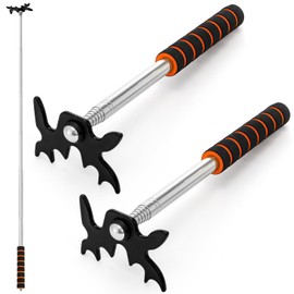 Covzoe 2 Pack Retractable Billiard Cue Stick, Pool Bridge Stick with Removable Bridge Head, Pool Cue Accessories with EVA Handle for Table Competition