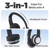 3 in 1 Silicone Protective Cover Compatible with Beats Solo