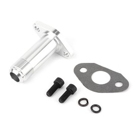 2in 52mm 12AN Extended Turbo Drain Flange Adapter for T3/T4 Large Frame Turbocharger