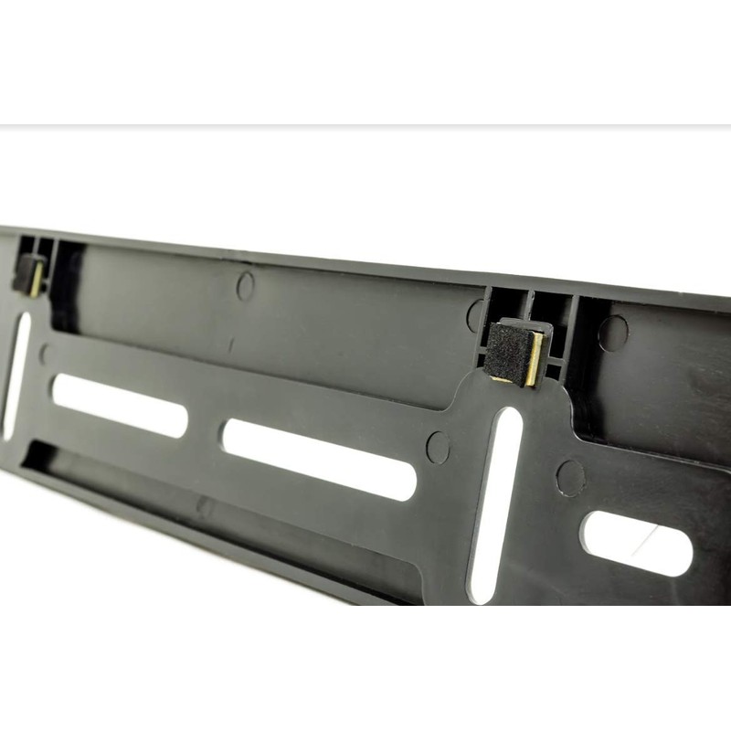 Front License Plate Tag Holder Mounting Adapter Bumper Kit Bracket