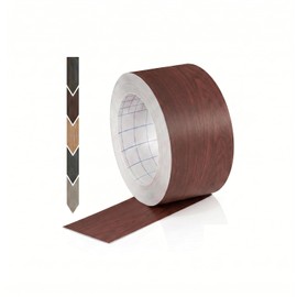 GSCIT Club Cinta de madera de cerezo, 2.4 pulgadas x 15 pies, cinta de reparación de grano de madera autoadhesiva, parche de reparación de cerezos para mesas, sillas, zócalos, puertas, ventanas,