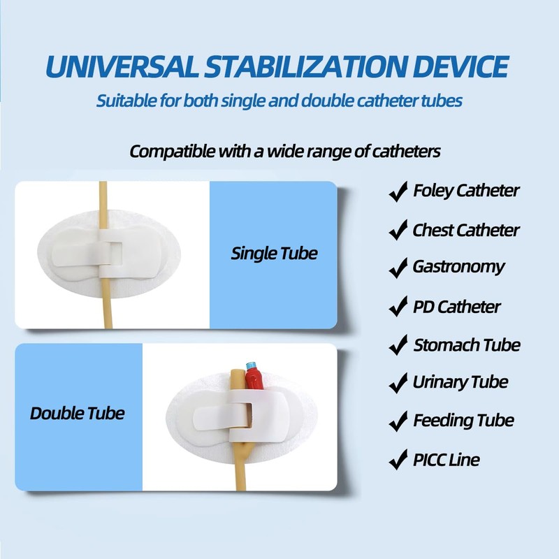 Catheter Stabilization Device, Extra Large Catheter Leg Bag Leg Strap