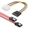 deleyCON USB Case External Schwarz für SSD Einbaurahmen (SSD 2,5")
