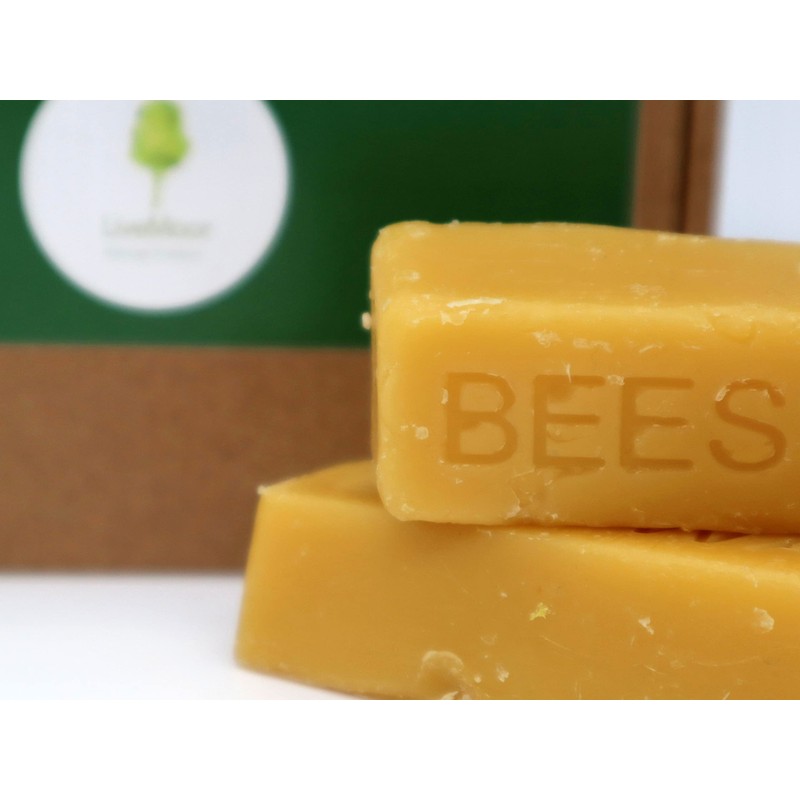 LiveMoor Heritage Range - Golden Beeswax Bars (6)
