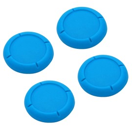 Audiophile Switch Joy-Con Analog Joystick for OLED Models Cap and Cover Set of 4 Blue