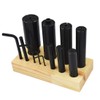 Expanding Arbors Set Mandrels 8Pcs High Precision 1/4" to 1-1/4"
