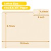 SUNEE File Folders, 30 Pack Manilla Folders 8.5 x 11,