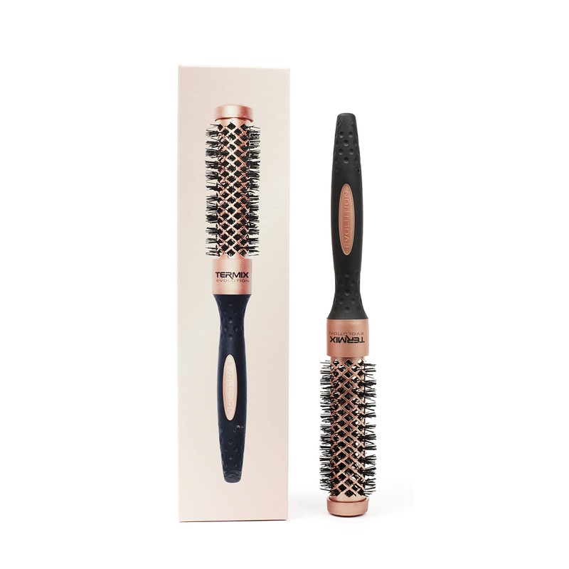 Professional Round Hair Brush Termix Evolution Gold Rose Diameter 23