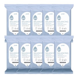 프레티 약산성 히알루로닉 클렌징 티슈, 20매입, 10개 Pretti Mildly Acidic Hyaluronic Cleansing Wipes, 20 Sheets, 10 Pack, 20매입 × 20개