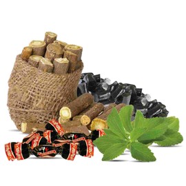 Andy Anand 120pc Sugar free Australian Licorice Candy. Sweetened with Natural Stevia, Gluten Free & Vegan (1 lbs)