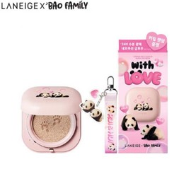 LANEIGE Neo Cushion Glow Special Set 2items [LANEIGE X BAO FAMILY], Shade:21C Cool Beige