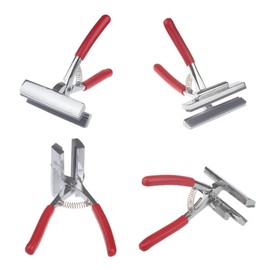 Canvas Stretcher Pliers, Professional Canvas Pliers Set with Staple Remover and Tack Puller, Heavy Duty Canvas stretcher with 4-3/4" (12cm) Wide Grip for Canvas Stretching, Framing, Upholstery