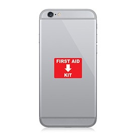 RDW First Aid Kit - Cell Phone Sticker - Decal - Die Cut