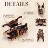 Acetate Butterfly Hair Clips, Medium Hair Claw Clips, 4 Pack