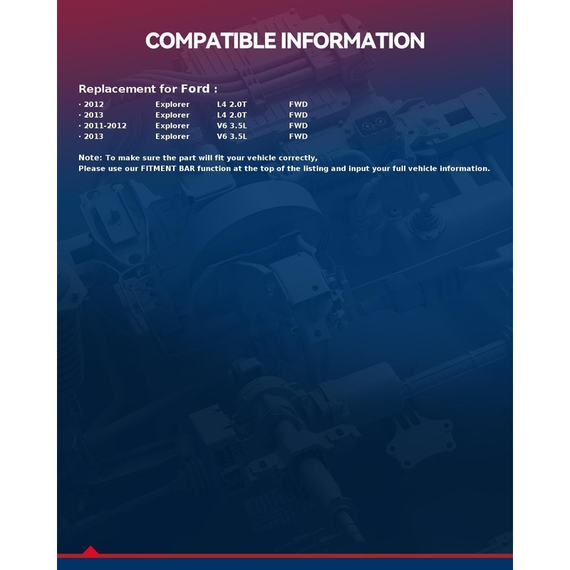 KAX Front Quick Struts for Ford Explorer 2011 2012 2013