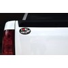 StickerTalk Oval I Love My Horse Vinyl Sticker, 5 inches