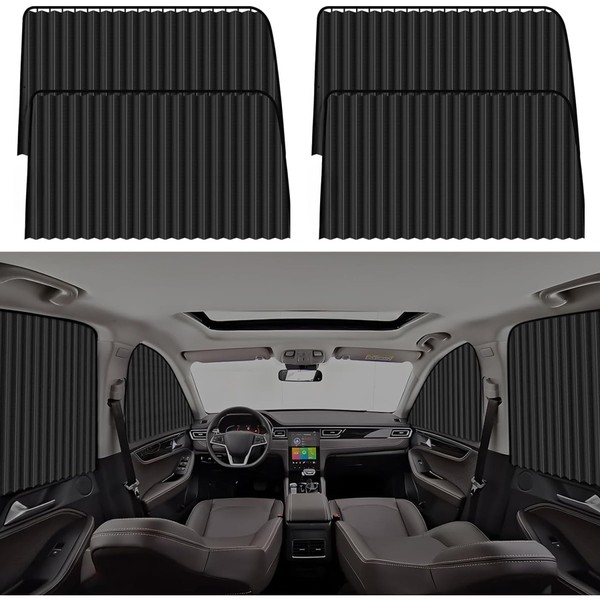 CZEAR Car Curtain, Magnetic Curtain, Light Blocking, Sleeping Overnight, Sunshade,