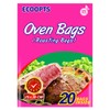 ECOOPTS Oven Bags Cooking Roasting Bags for Chicken Meat Ham
