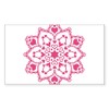 CafePress Heart Mandala, Valentine's Day Quotes, Love, Be Mi Rectangle