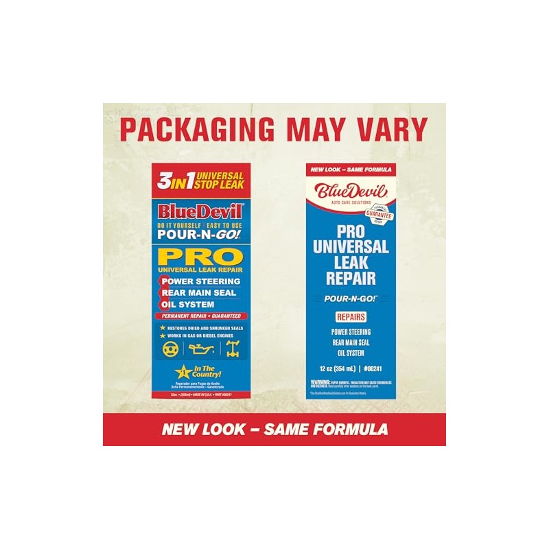 BlueDevil Products 00241 Pro Universal Leak Repair - 12 Ounce