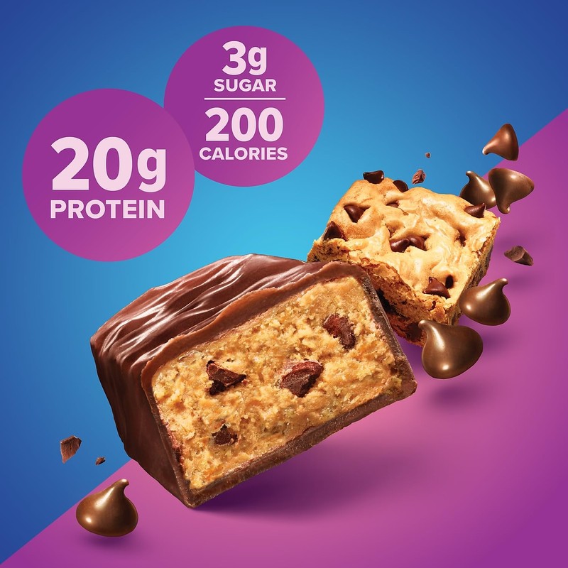 Pure Protein High Protein Bar Chewy Chocolate Chip - 6