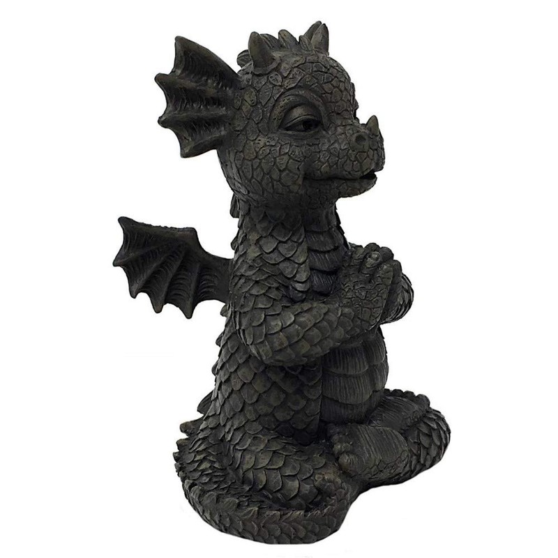 MystiCalls - Garden Dragon Yogi - Small - Dragon Decorative