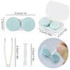 AMANDELIZABE Pack of 5 Contact Lens Case Contact Lens Case