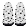 Car Seat Cover Dog Paw Print Front for Cars, Easy