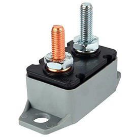 Bussmann CBP-25B Circuit Breaker (Type I Heavy Duty Automotive with Stud Terminals and Bracket - 25 A), 1 Pack