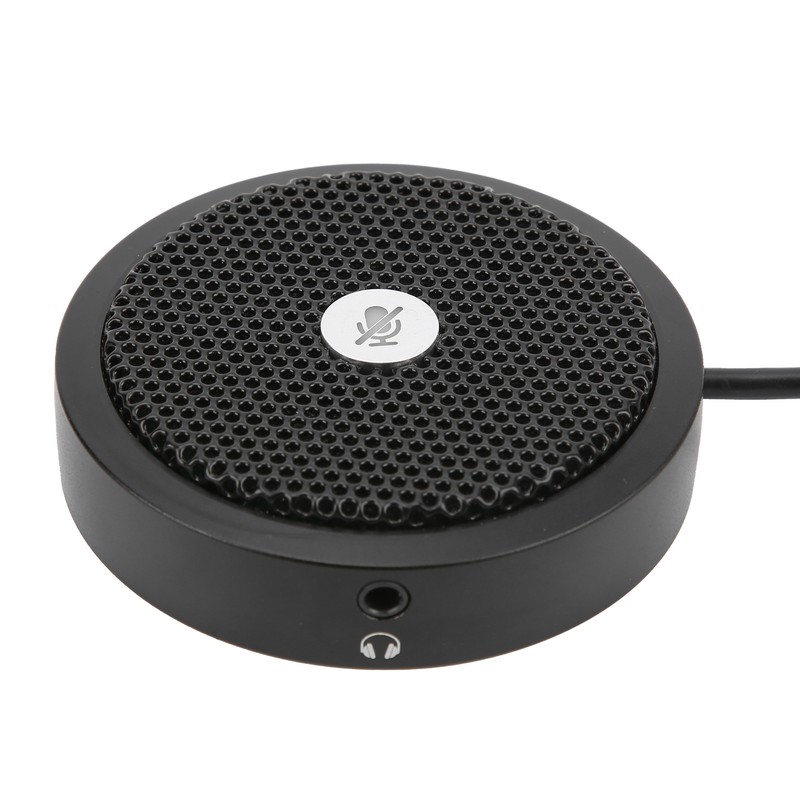 OmniDirectional Microphone Plug and Play USB Desktop Mic for Online