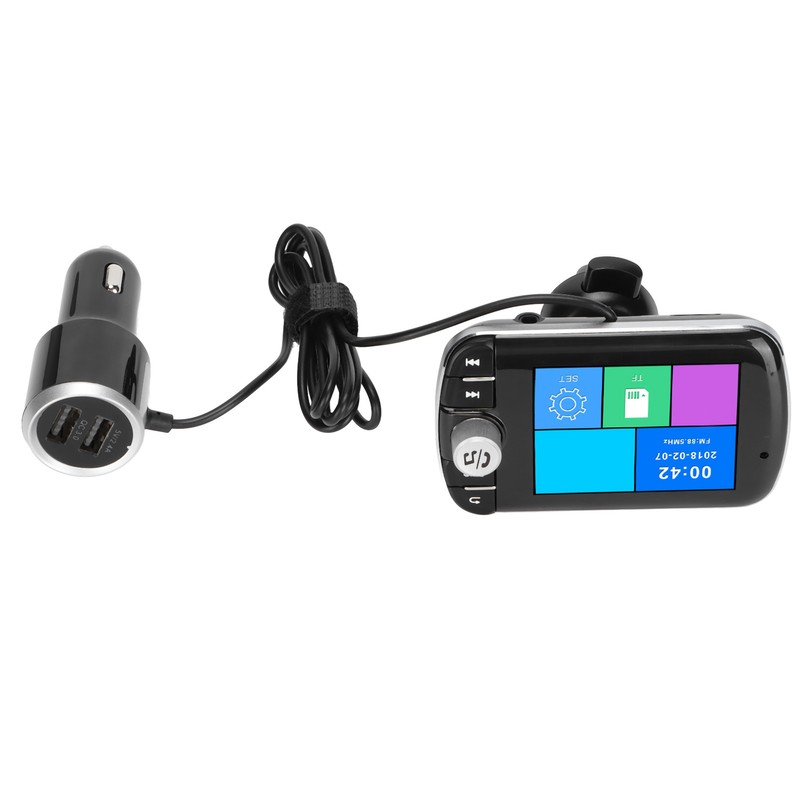 DAB004 Car Bluetooth FM Transmitter Anti Interference Noise Reduction Stereo