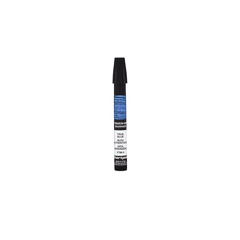 AD Marker Chartpak Wood Frame Touch-Up Marker, Tri-Nib, True Blue,