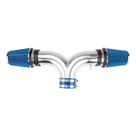 MARSFLUX Cold Air Intake Kit Fit for 2002-2007 Dodge Ram 1500 3.7L, 4.7L Aluminum Tube w/Filter (Blue)