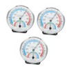 CAXUSD 3pcs Accurate Temperature Humidity Gauge Indoor and Outdoor Thermometer