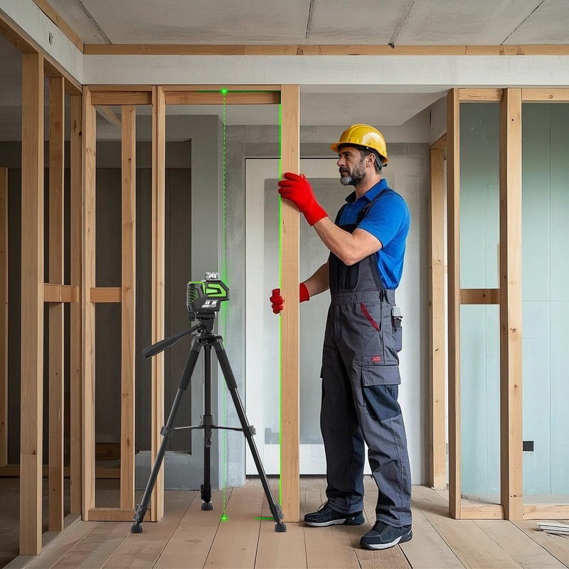 Huepar Self Leveling Laser Level Green Cross Line Laser with