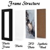 OMAIGAR 16x24 Picture Frame Set of 5, Black Poster Frames