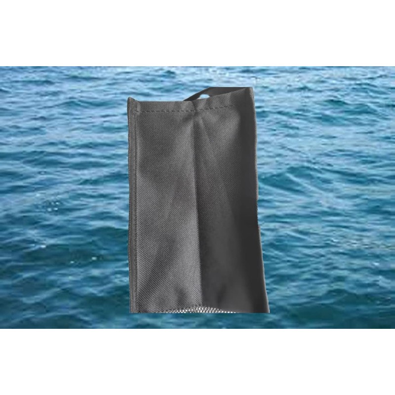 AKM-Scuba Diving Cargo Carying Leg, Strap On Pocket Large Black