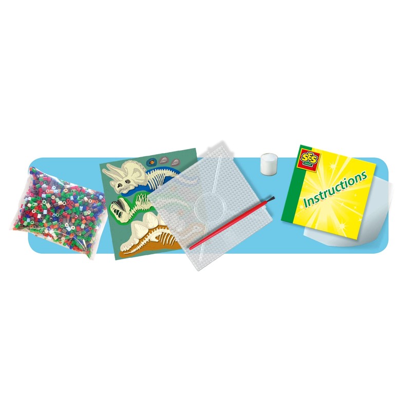 SES Creative 6262 Iron on Beads-Dinos
