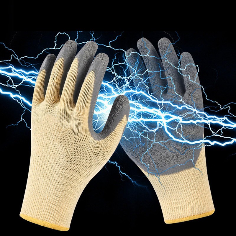 [Jeffergarden] Electrical Protective Gloves, Insulated Gloves, Rubber Work Gloves, Impact