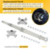 M MATI Rear Wheel Axle & Hub Kit for Yamaha