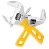 Sharp-tec Adjustable Spanner Set, Wide Jaw Opening Adjustable Wrench, Heavy-Duty