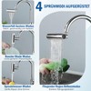 Tap Attachment Swivelling, Tap Extension, Aerators for Taps, Multifunctional 4