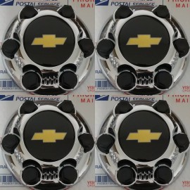 REPLACEMENT / REPRODUCTION NEW 2000 - 2010 Chevy 1500 Truck Van 16" 17" 6 LUG Chrome WHEEL Center hub Caps