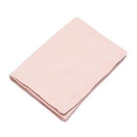 LinenMe Tischdecke Stone Washed 170 x 170 cm, Rosa