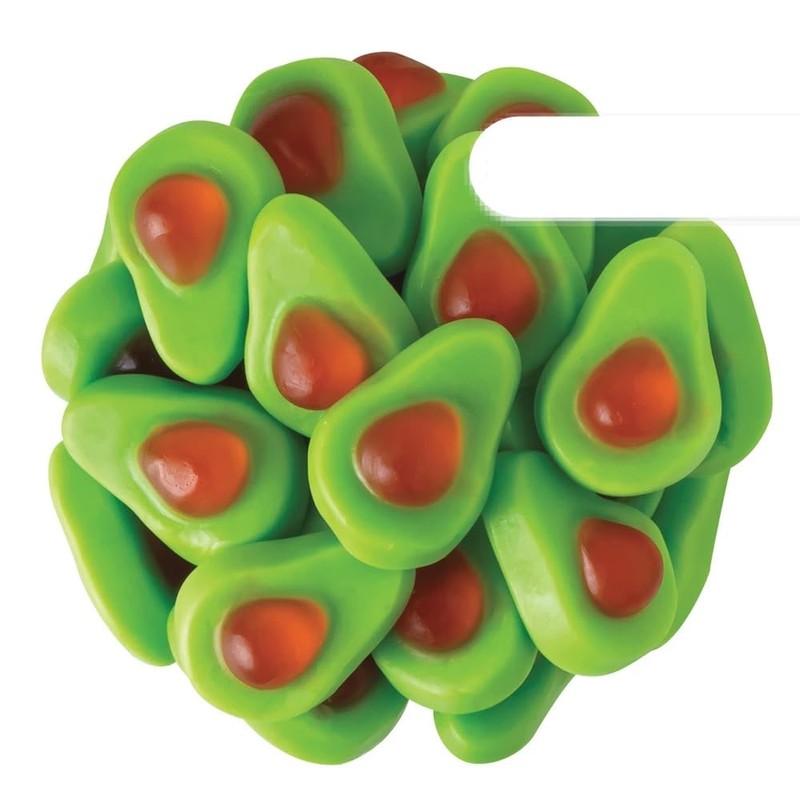 Bayside Candy Gummy Avocados – Mango-Flavored Avocado-Shaped Gummies (2.2LB)