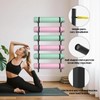 6 Tier Yoga Mat Rack,Yoga Mat Holder Wall Mount,Yoga Mat