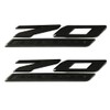 2pcs 70th Anniversary Side Emblem 3D Badges Replacement for 2020-2024