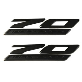 2pcs 70th Anniversary Side Emblem 3D Badges Replacement for 2020-2024 C8 Corvette Genuine GM 70th (Carbon Flash)