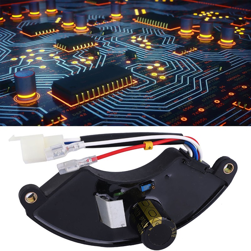 6‑7KW Single Phase AVR Automatic Voltage Regulator Controller Generator Spare