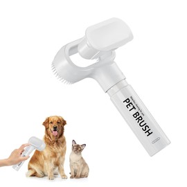 Stryfull Foaming Soap Dispenser Dog Bath Brush | 2 in 1 Pump Type Pet Bubble Bath Brush | Dog Shampoo Brush with Soap Dispenser for Dogs & Cats Quickly Clean